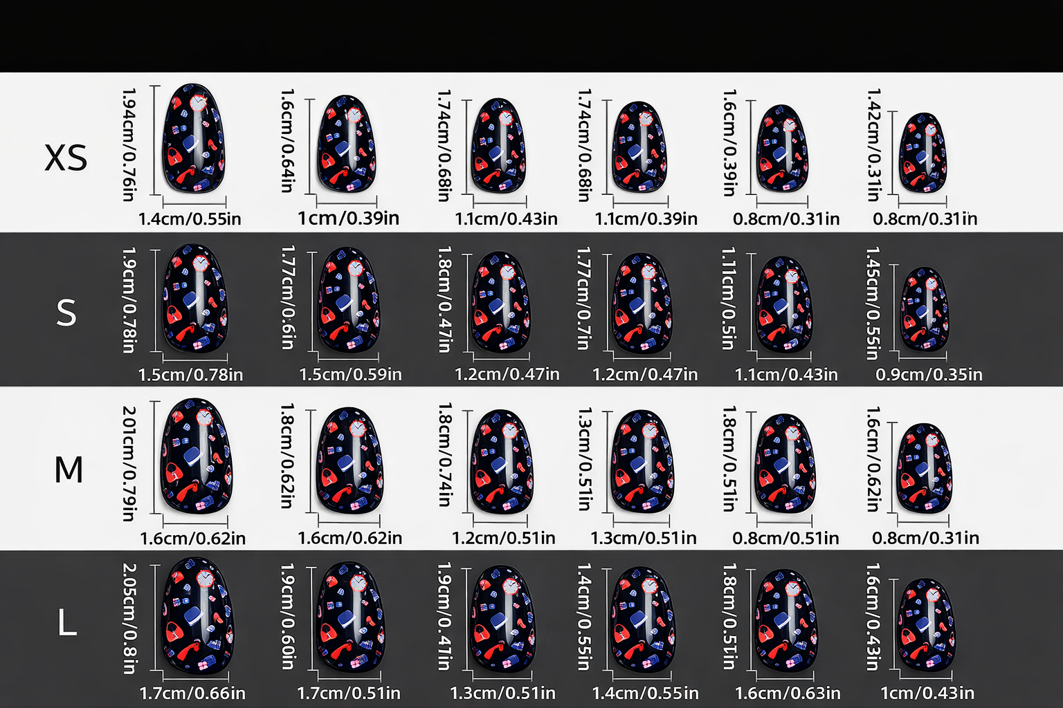 Elegant Press-On Nails Set