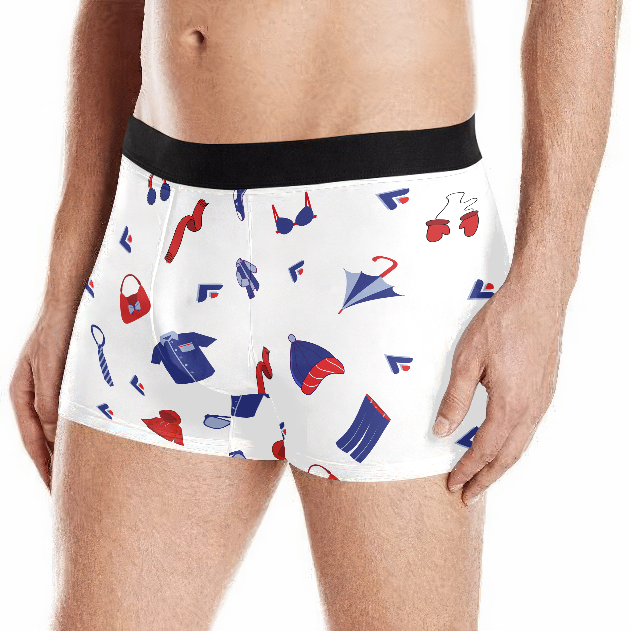 US Men's 3D Boxer Briefs