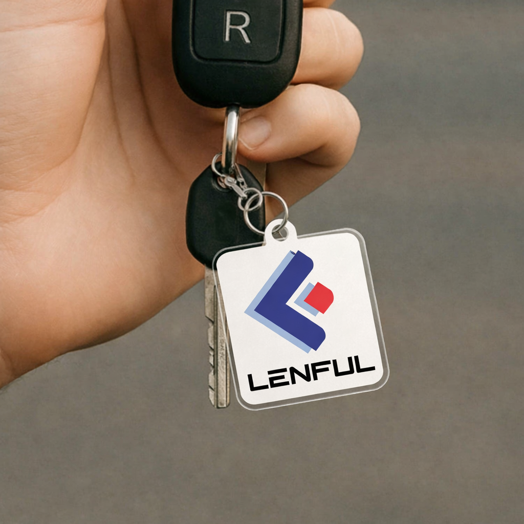US Custom Shape Aryclic Keychain