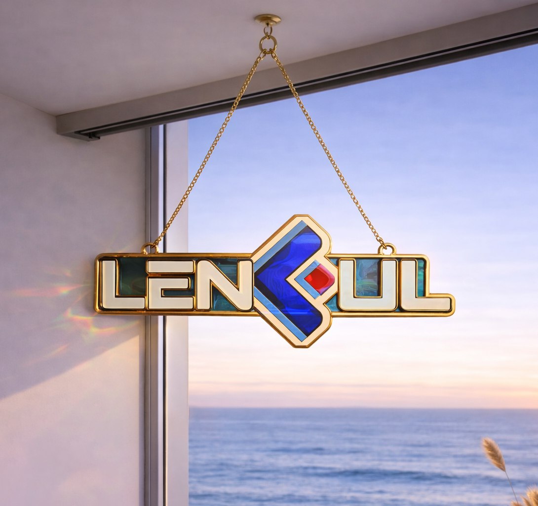 Custom Stained Glass SunCatcher