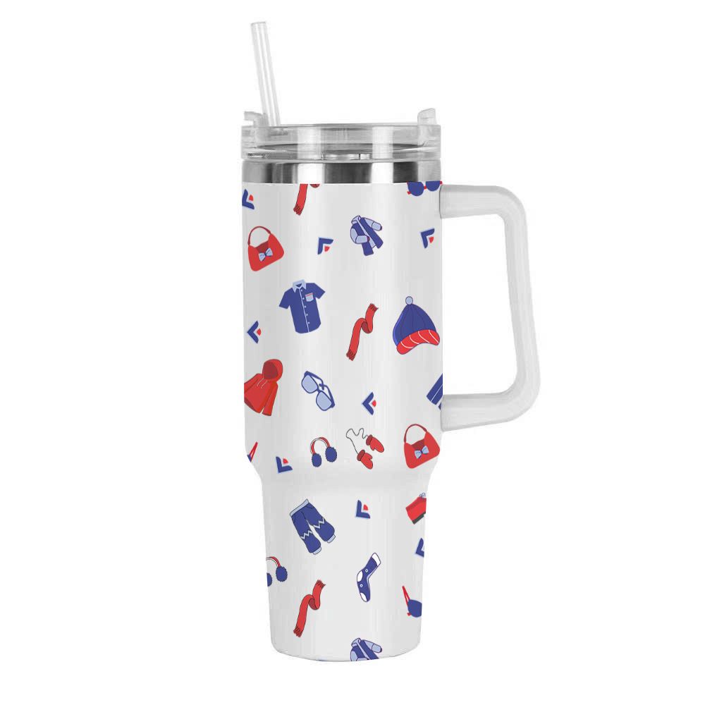 US 40 OZ Engraved Tumbler 