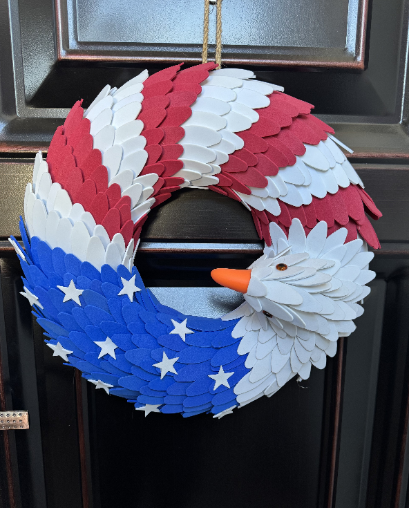 USA Independence Day Front Door Hanging Decor