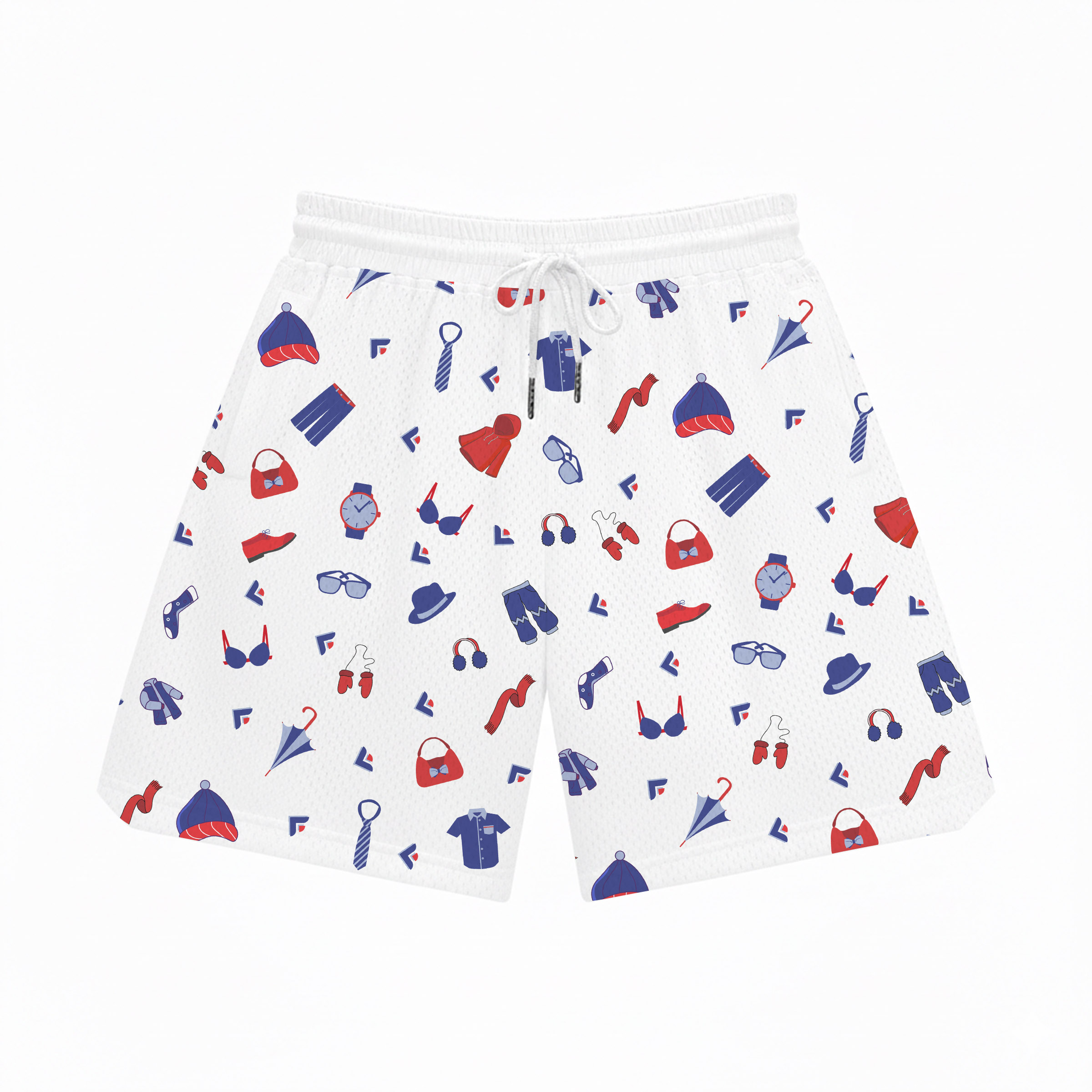VN All Over Print Basketball Shorts
