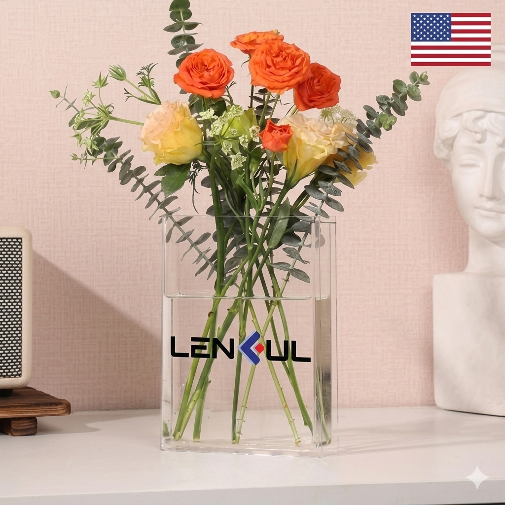 US Acrylic Vase