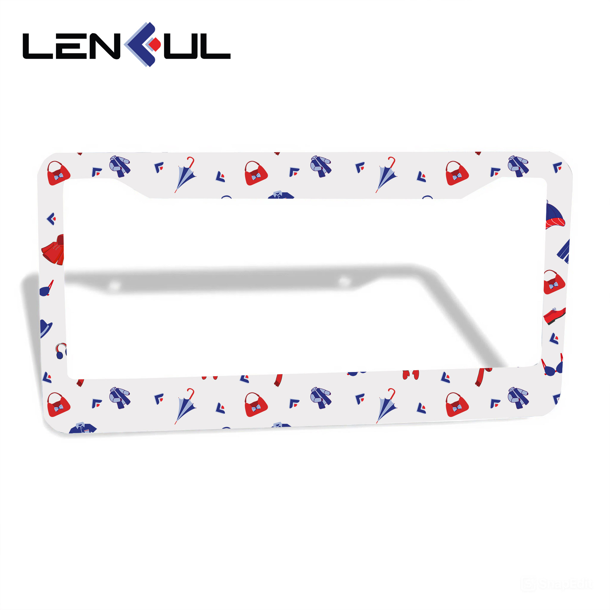 US License Plate Frames-2PCS 