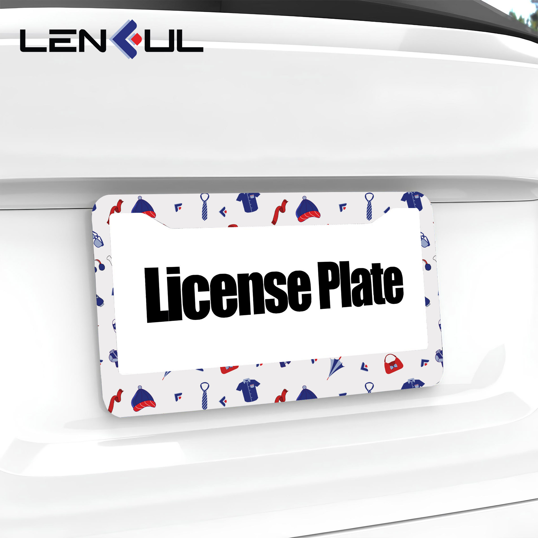 US License Plate Frames-2PCS 