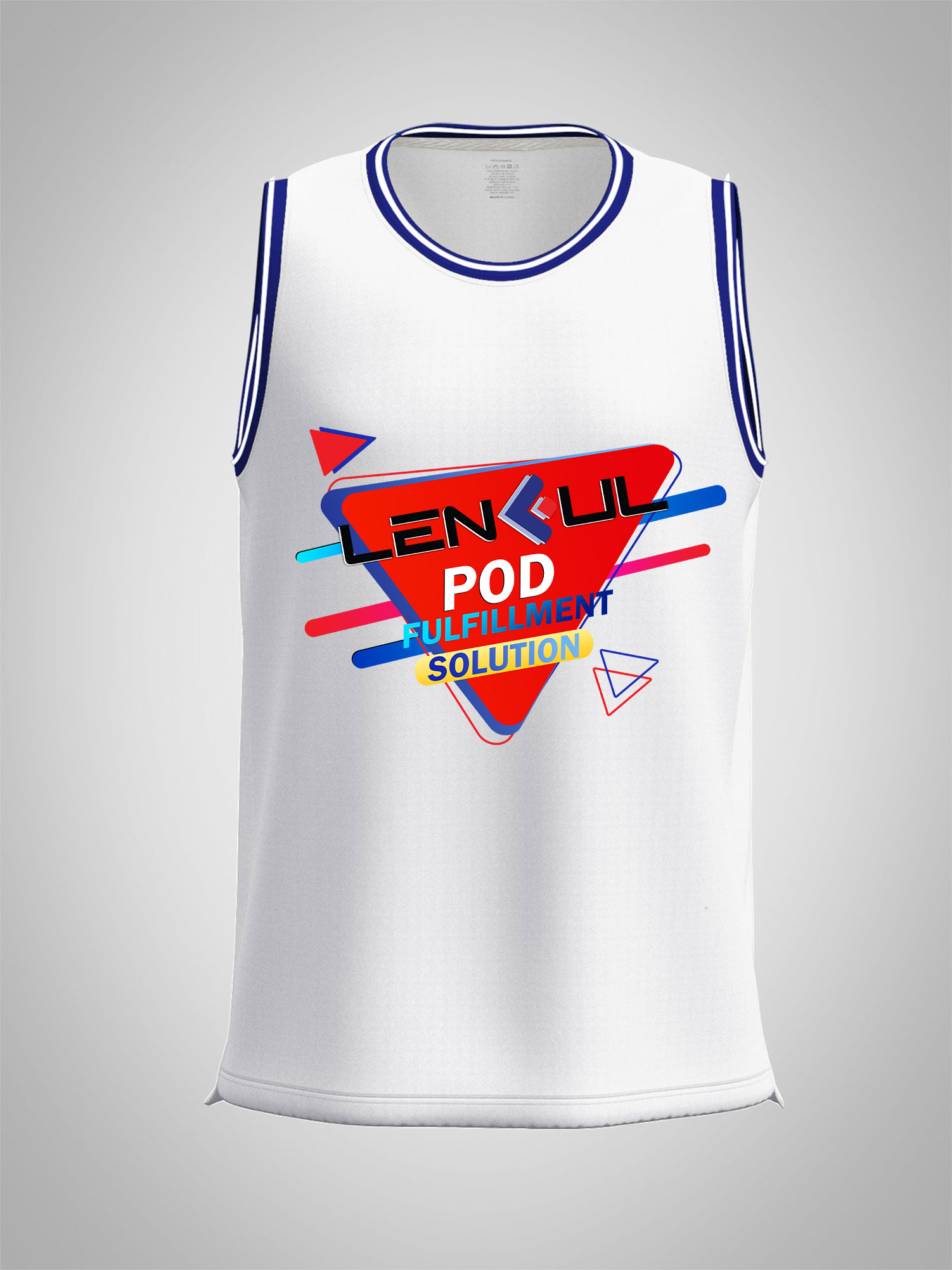 US 2D Adult Jersey Tanktop