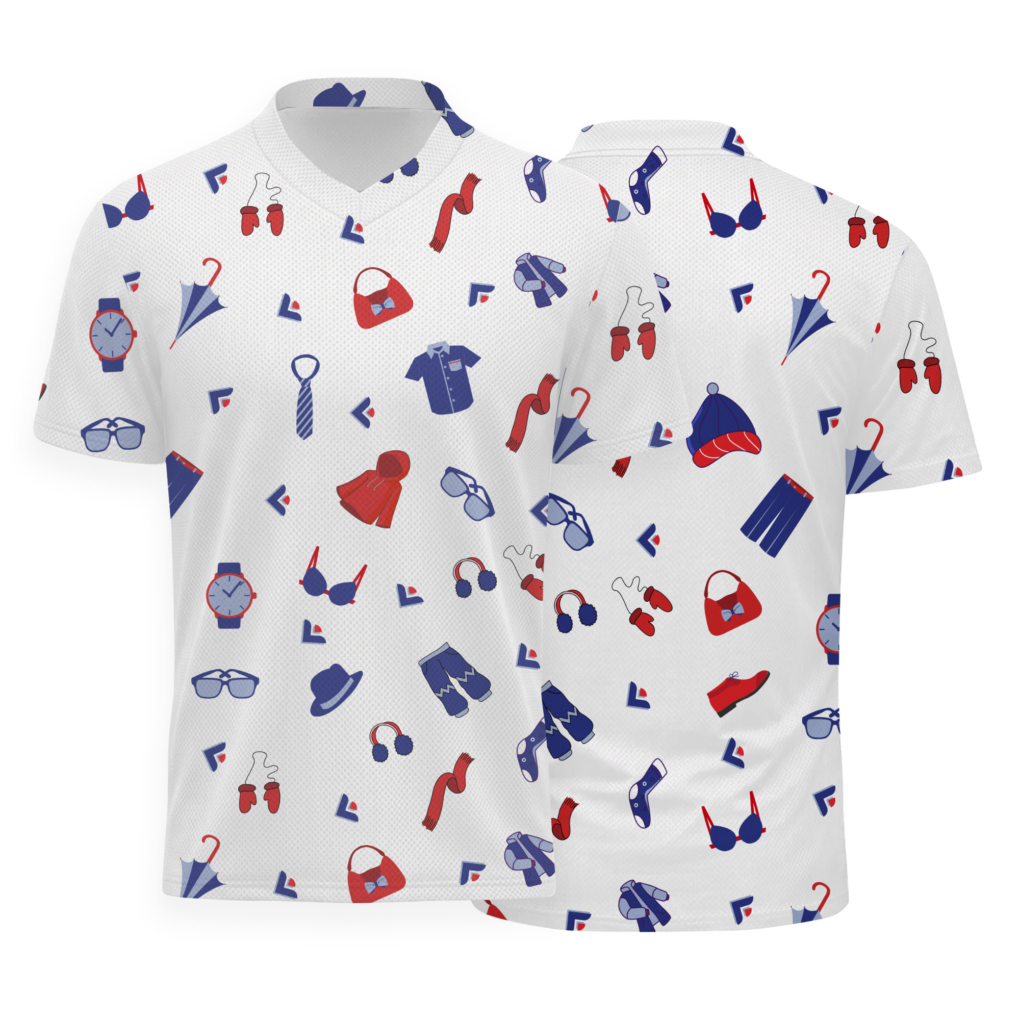 US 3D American-style Men's Jersey 