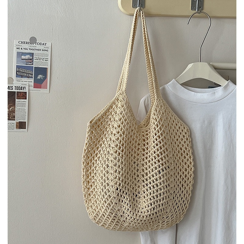 Personalized Crochet Tote Bag 
