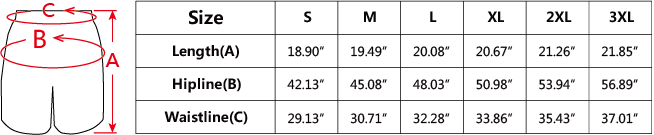 US 3D Men's AOP Elastic Beach Shorts With Pockets 