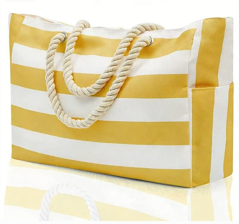 Custom Beach Tote Bag