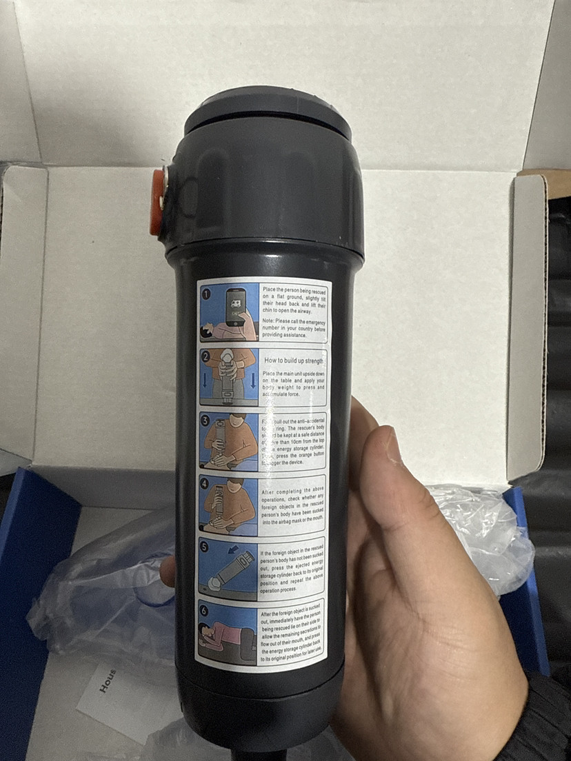 Portable Anti-Choking Rescue Device