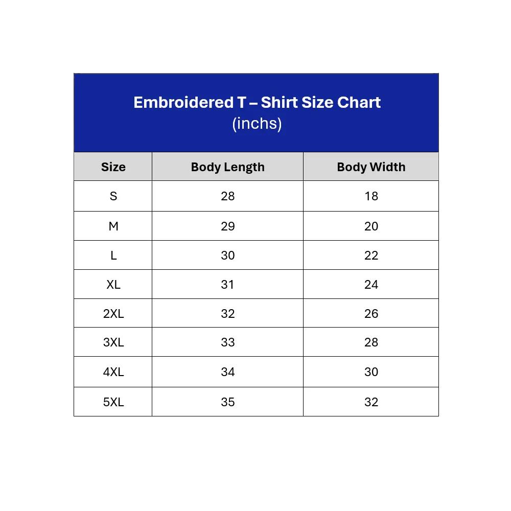 VN Embroidered Applique T-shirt