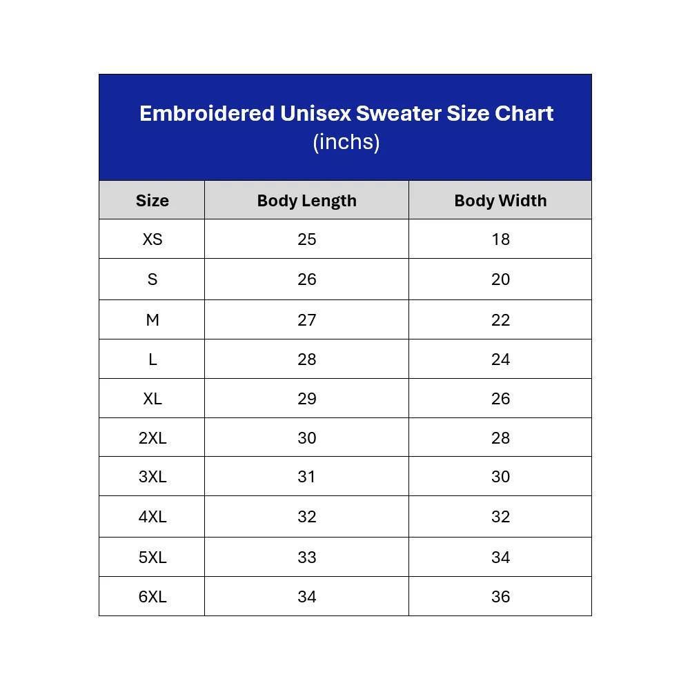 VN Embroidered Applique Sweatshirt