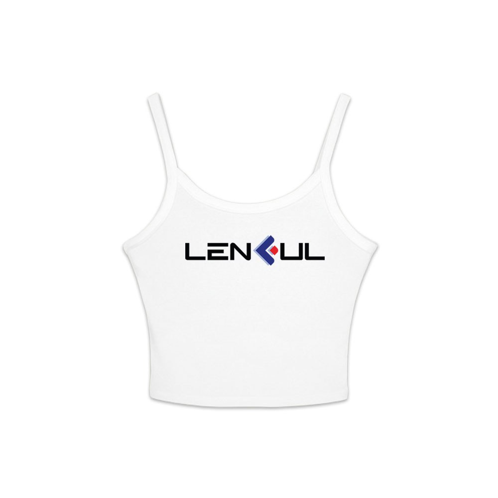 VN Embroidered Strap Tank Top