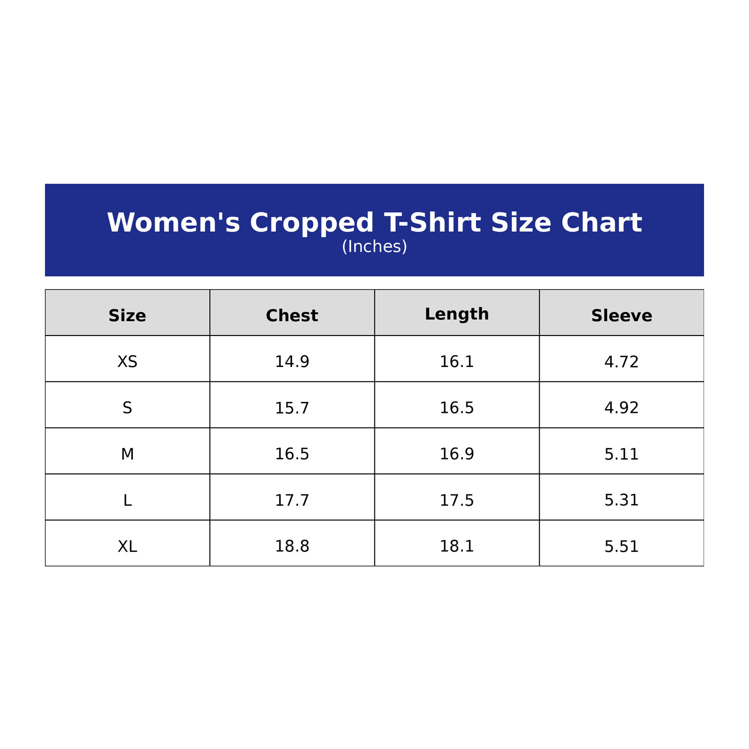 US Women's Crop Top T-Shirt