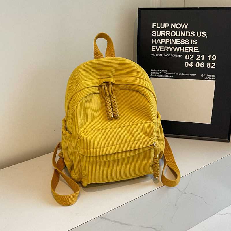 Personalized Corduroy Kids Backpack