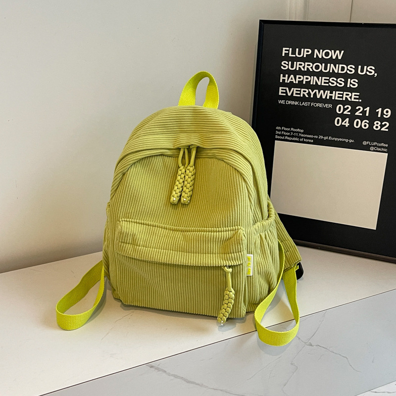 Personalized Corduroy Kids Backpack