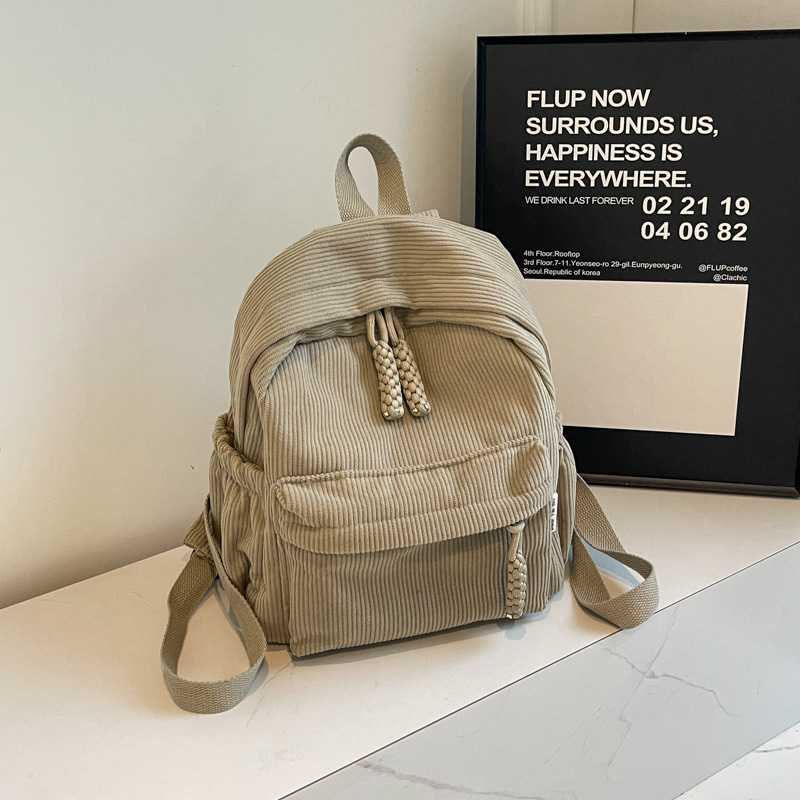 Personalized Corduroy Kids Backpack