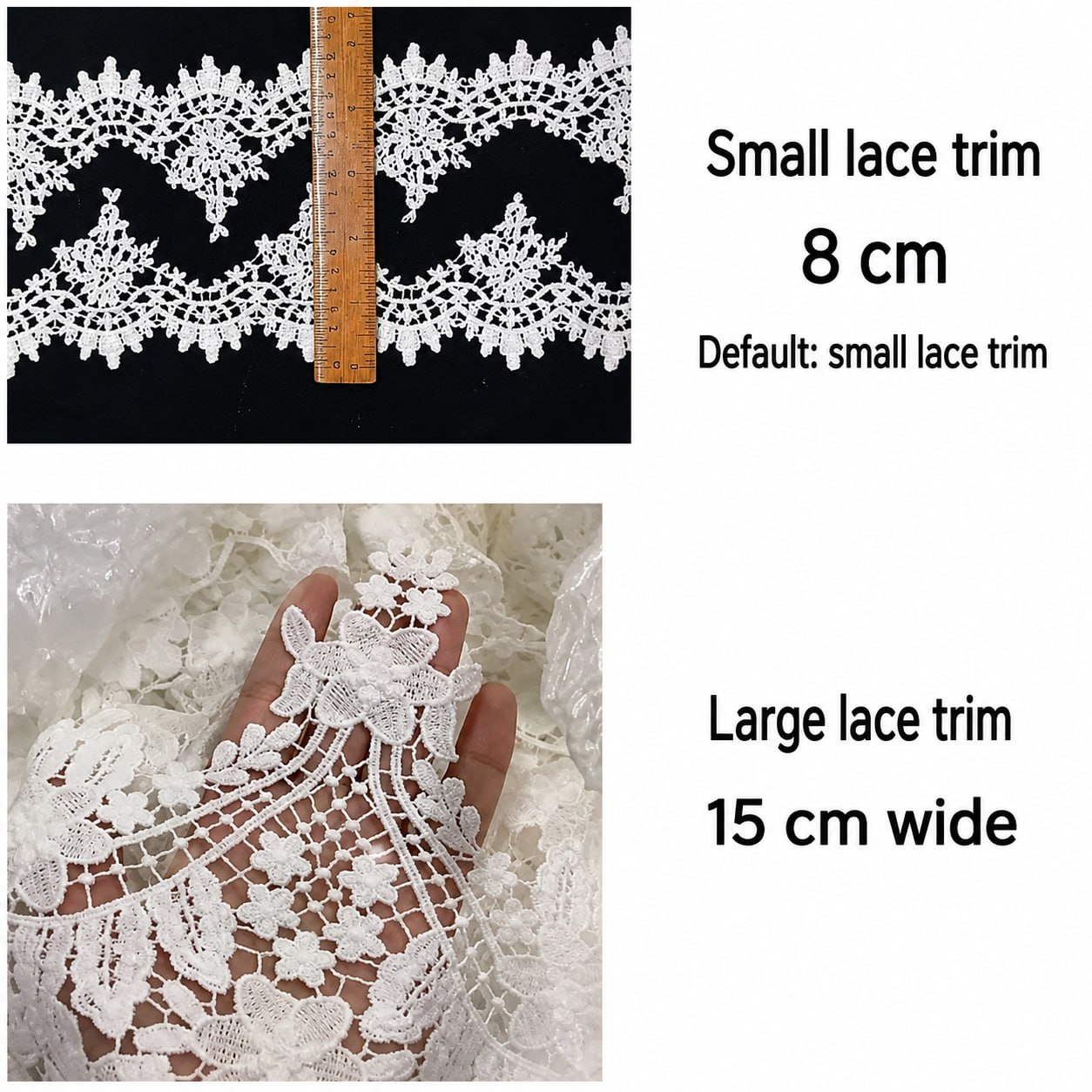 Elegant Lace Transparent Wedding Welcome Sign