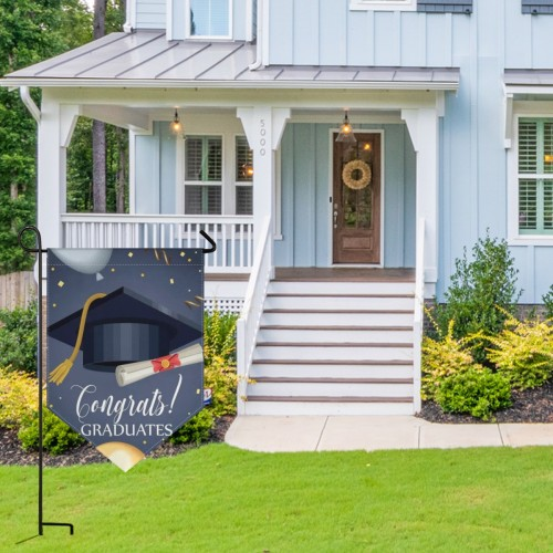 US Polyester Triangular Garden Flag 