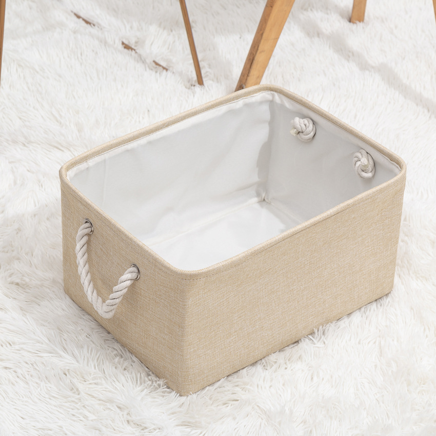 Corduroy Patchwork Storage Basket