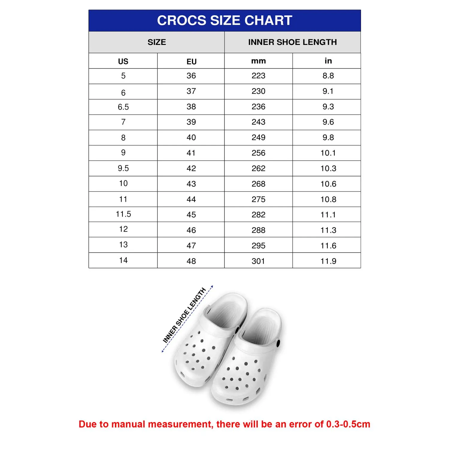 3D Crocs (Tiktok)