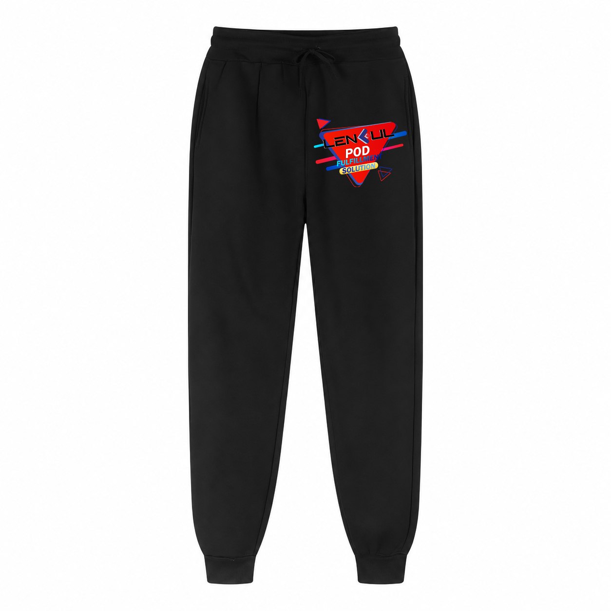 US Unisex Cotton Fleece Jogger Pants