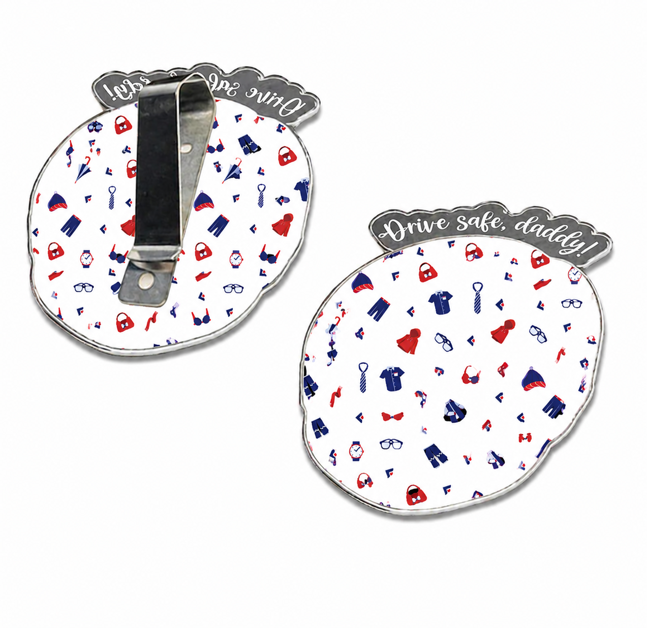 US Custom-shaped Visor Clip