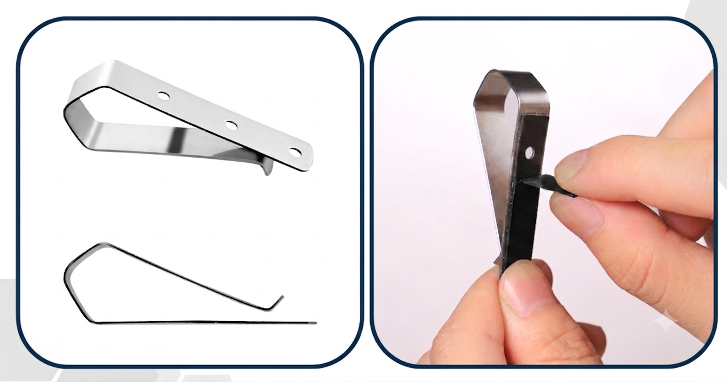 US Custom-shaped Visor Clip