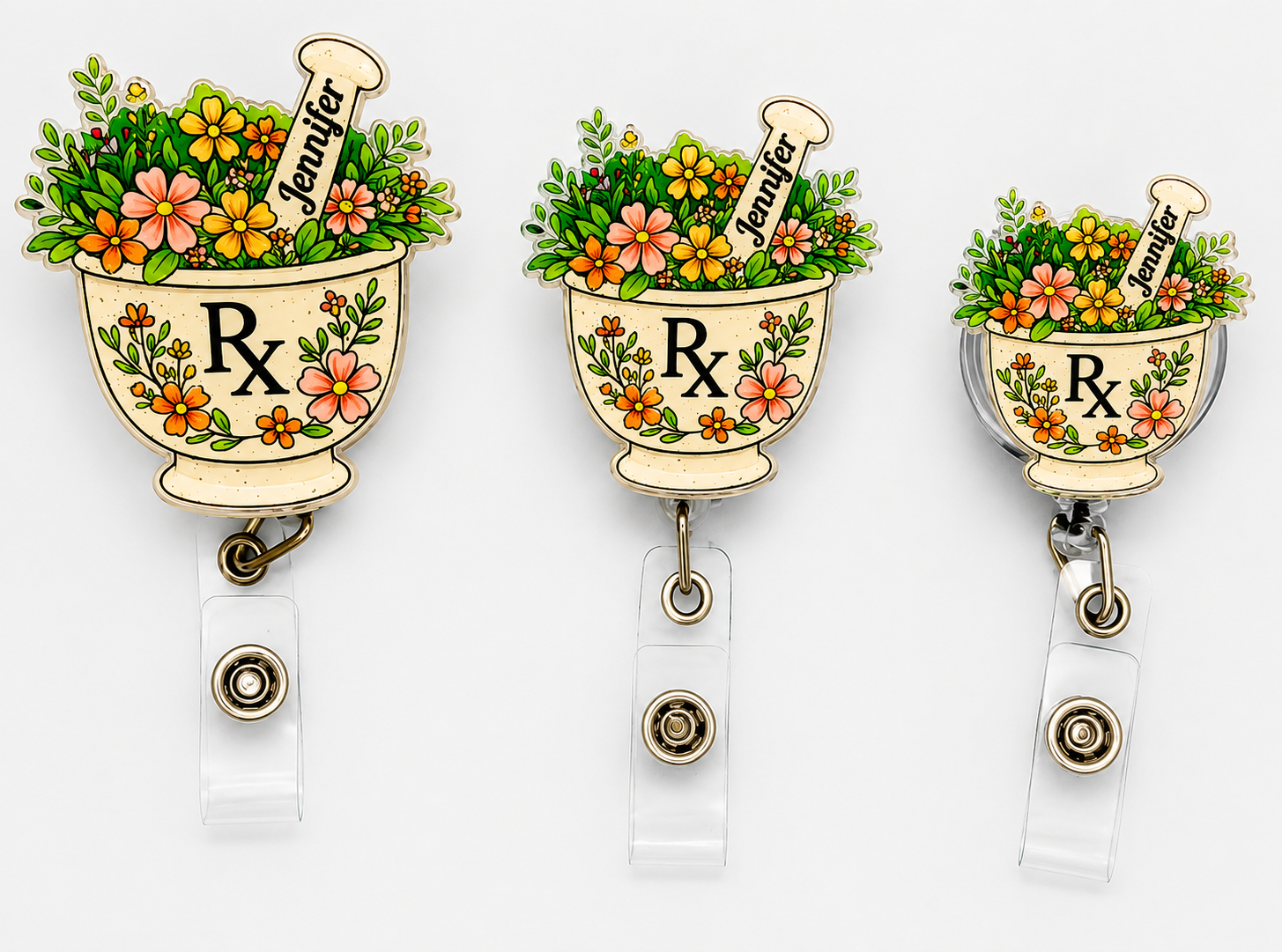 US Custom-shaped Badge Reel