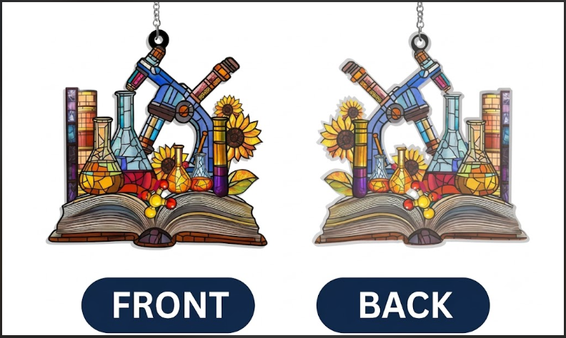 US Custom-shaped Suncatcher Ornament