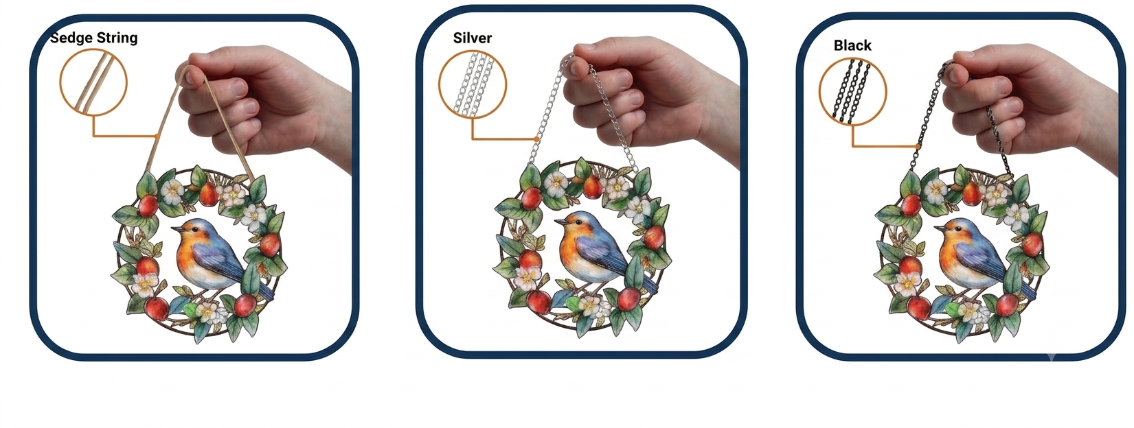 US Custom-shaped Suncatcher Ornament