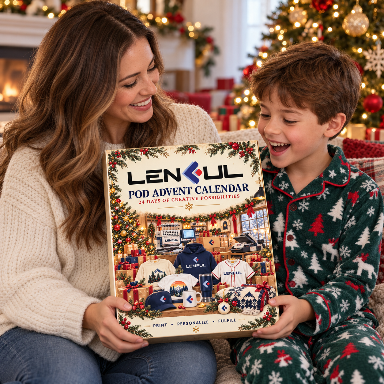 Personalized Blind Box Advent Calendar with Charms