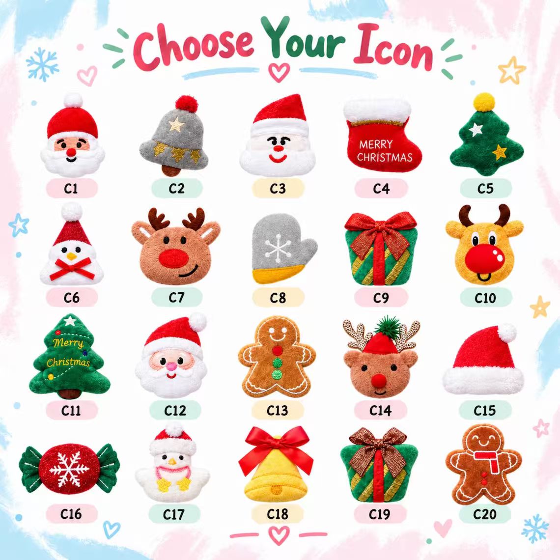 Personalized Christmas Velvet Gift Bag