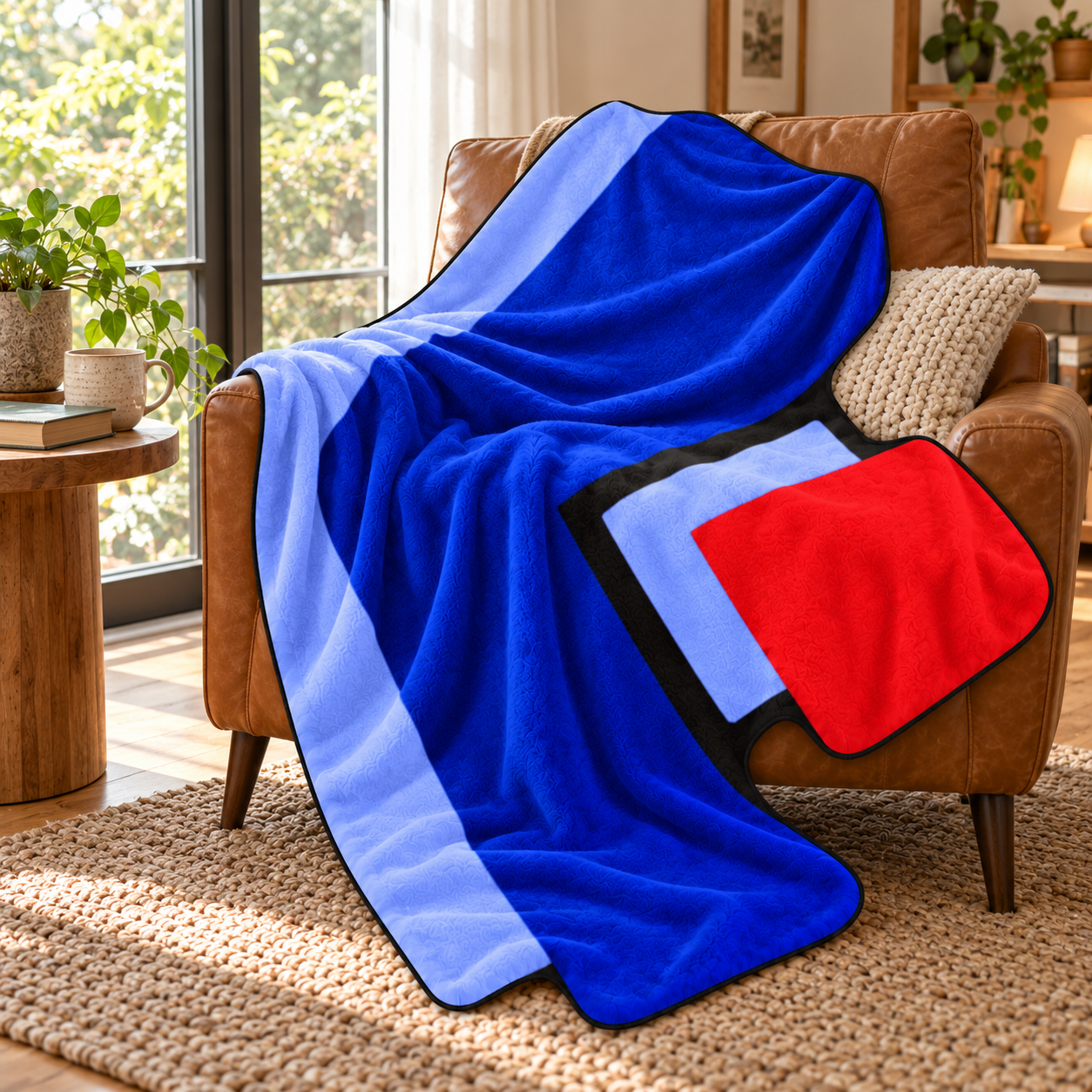 US Custom-Shape Fleece Blanket (280GR)