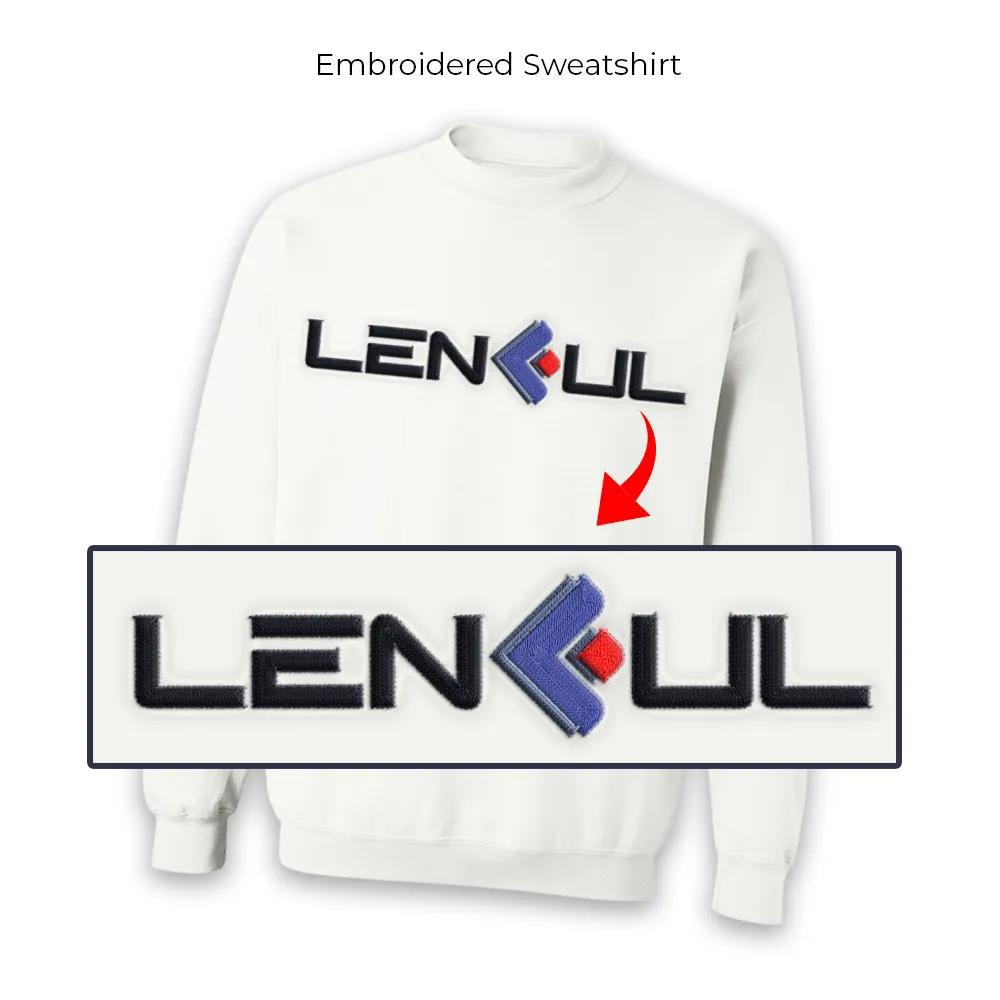 VN Embroidered Yarn Unisex Sweatshirt