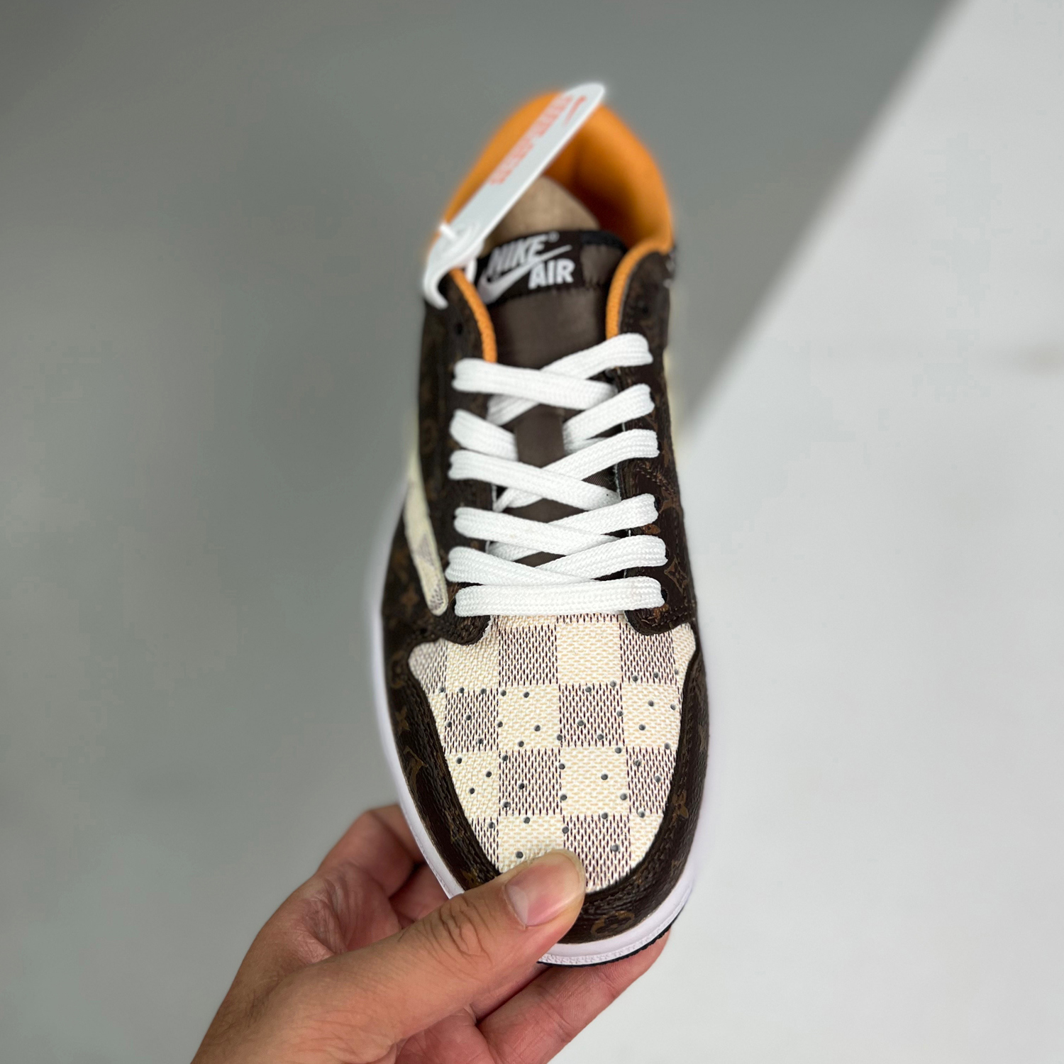 Louis vuitton x air jordan 1 low – 06dhlh12-203 – full size 36 – 45