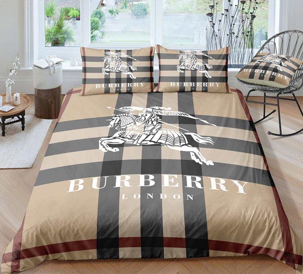 Burberry luxury brand highend bedding set duvet cover hot 2023 bed set