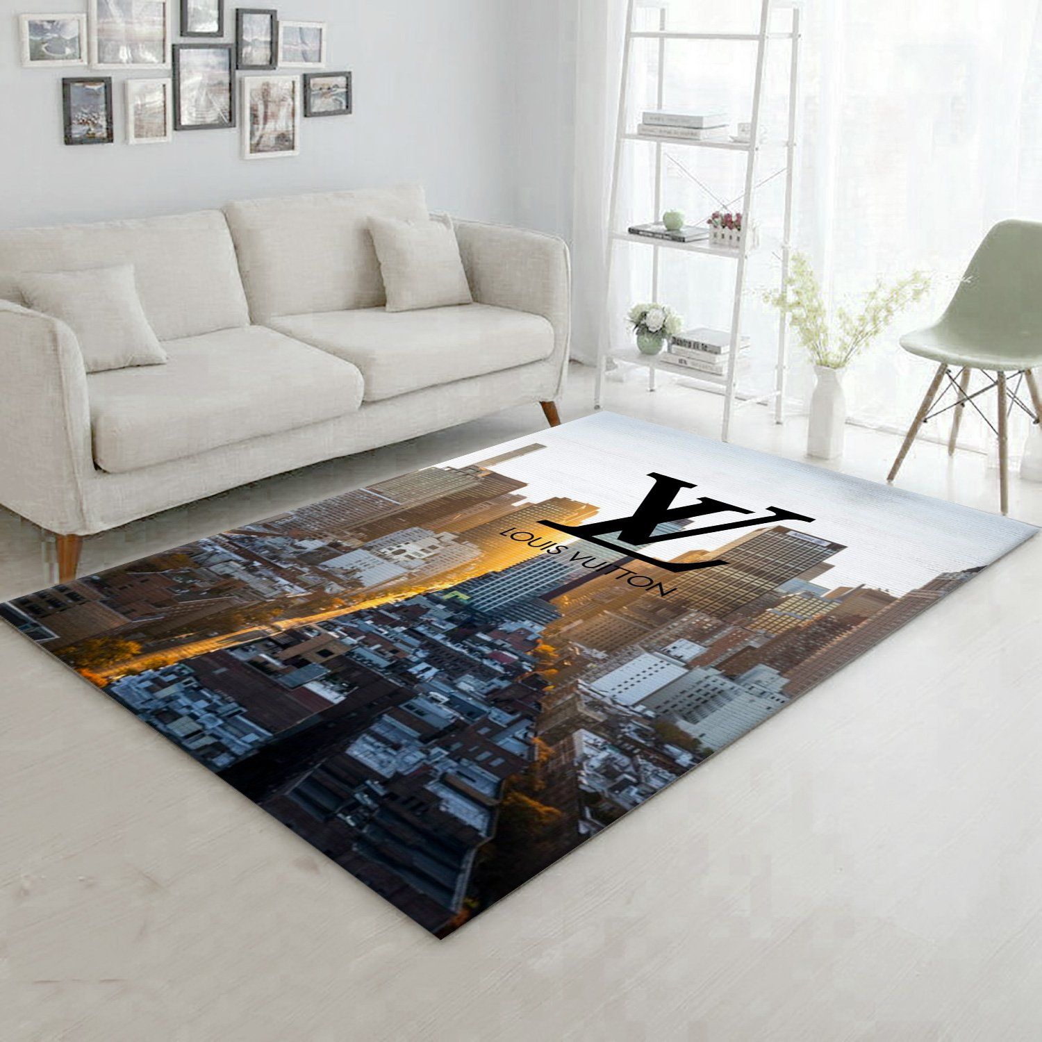 Louis vuitton cityscape rugs hot 2023 living room rugs floor decor home decor 12300
