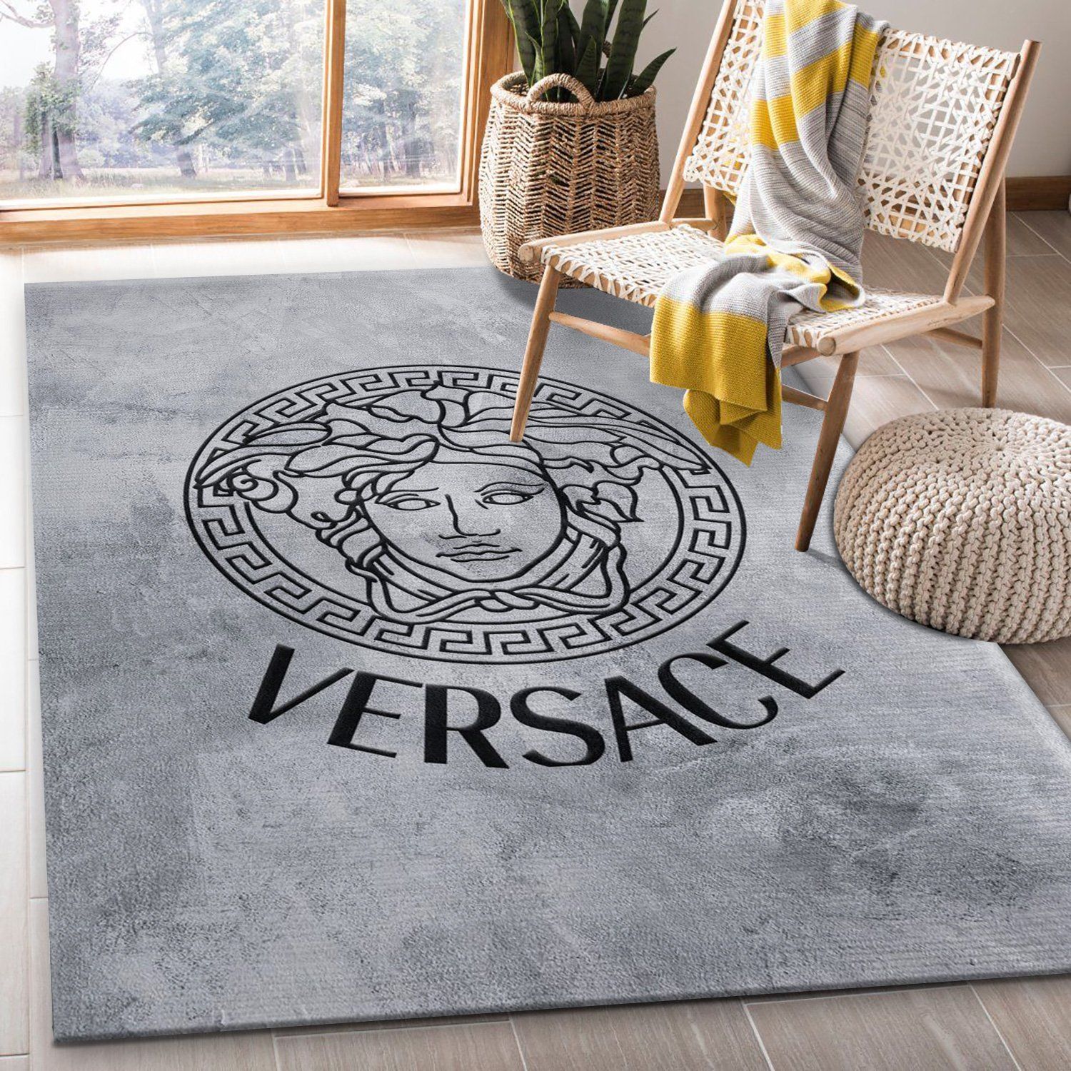 Versace area rugs hot 2023 bedroom rugs floor decor home decor 17850