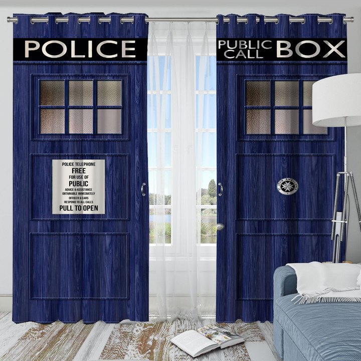 Public call box window curtains hot 2023 luxury bedroom living room home decor