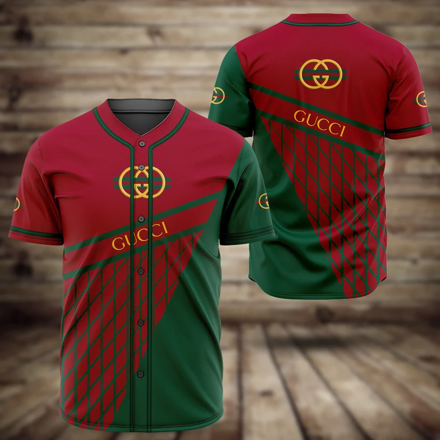 Gucci baseball jersey shirt luxury clothing clothes sport for men women hot 2023