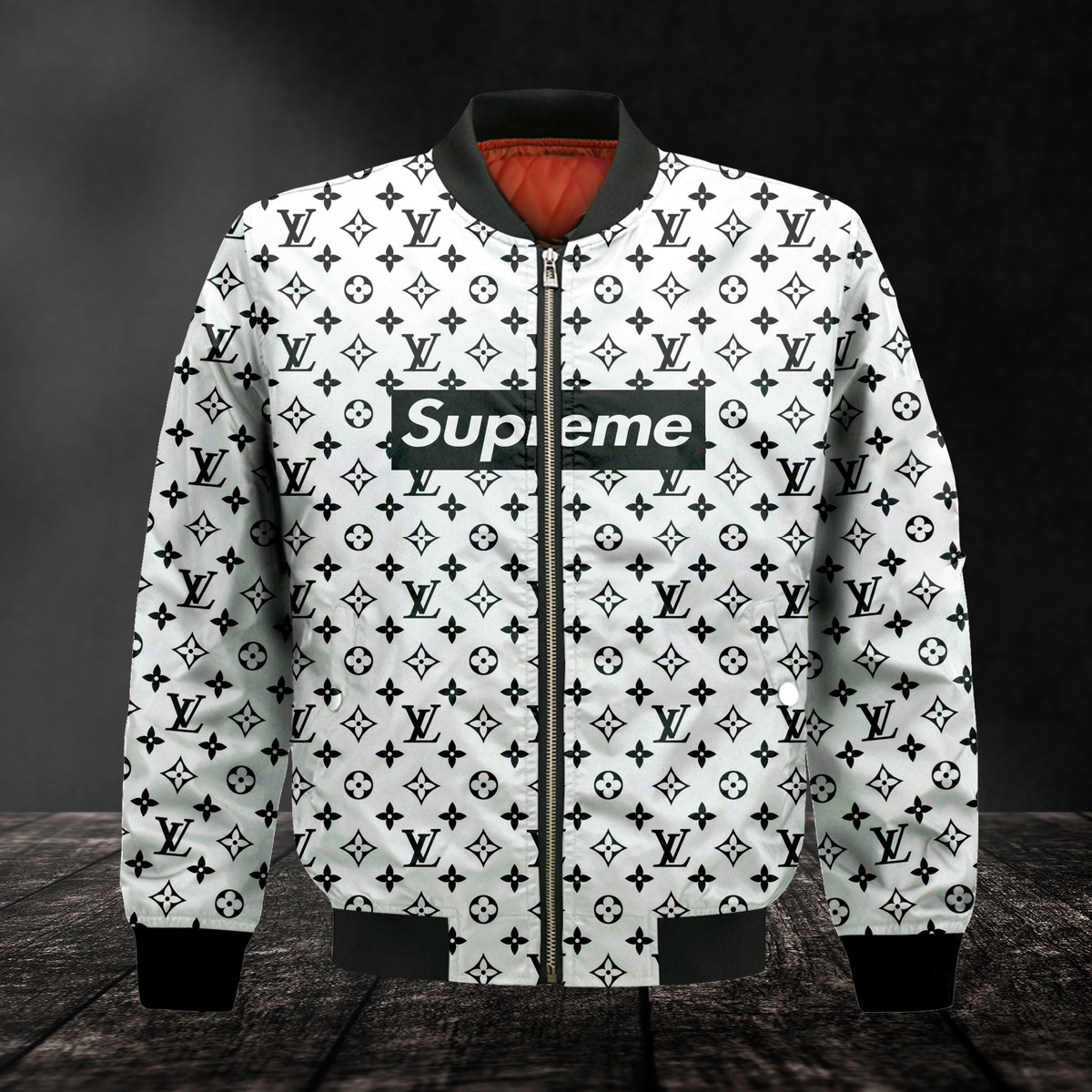 Louis vuitton lv supreme bomber jacket hot 2023 luxury brand clothing clothes outfit for men and women