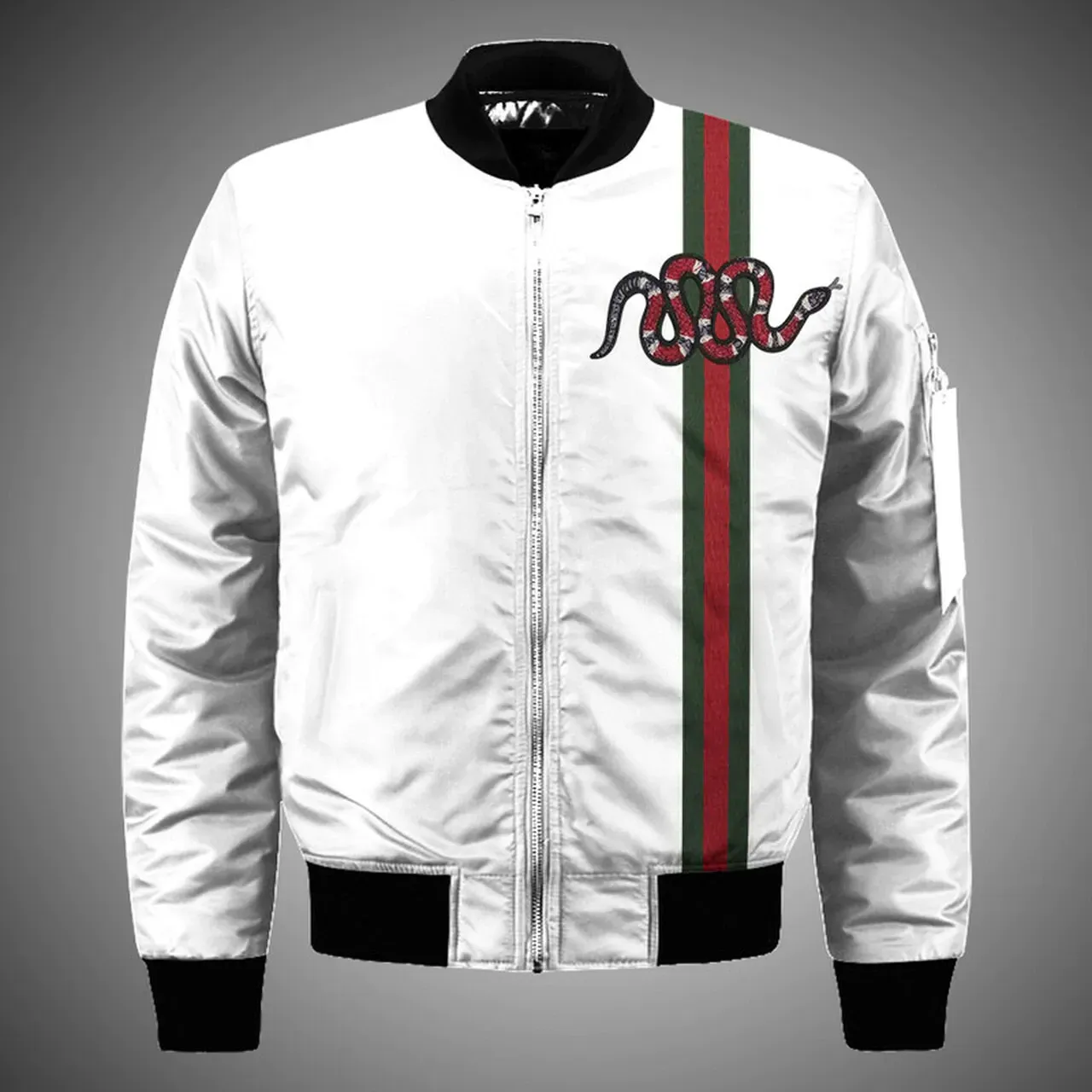 Gucci snake bomber jacket hot 2023 luxury brand clothing clothes outfit for men and women