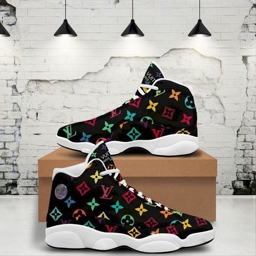 Louis vuitton retro air jordan 13 sneakers shoes hot gifts for men women hot 2023