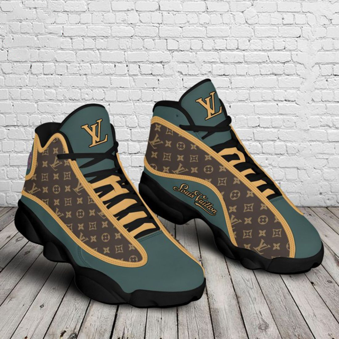 Louis vuitton paris air jordan 13 sneakers shoes louis vuitton hot for men women hot 2023