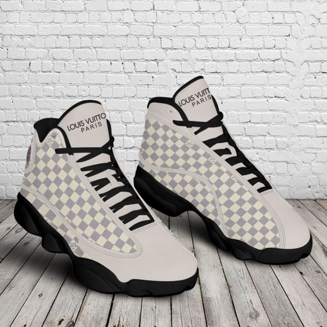 Louis vuitton paris air jordan 13 sneakers shoes louis vuitton hot for men women hot 2023