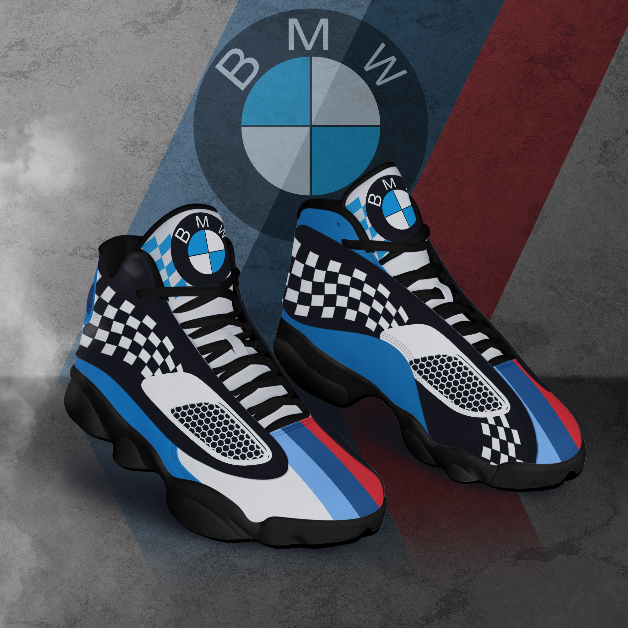 Luxury bmw air jordan 13 sneakers shoes for men women hot gifts for fans hot 2023