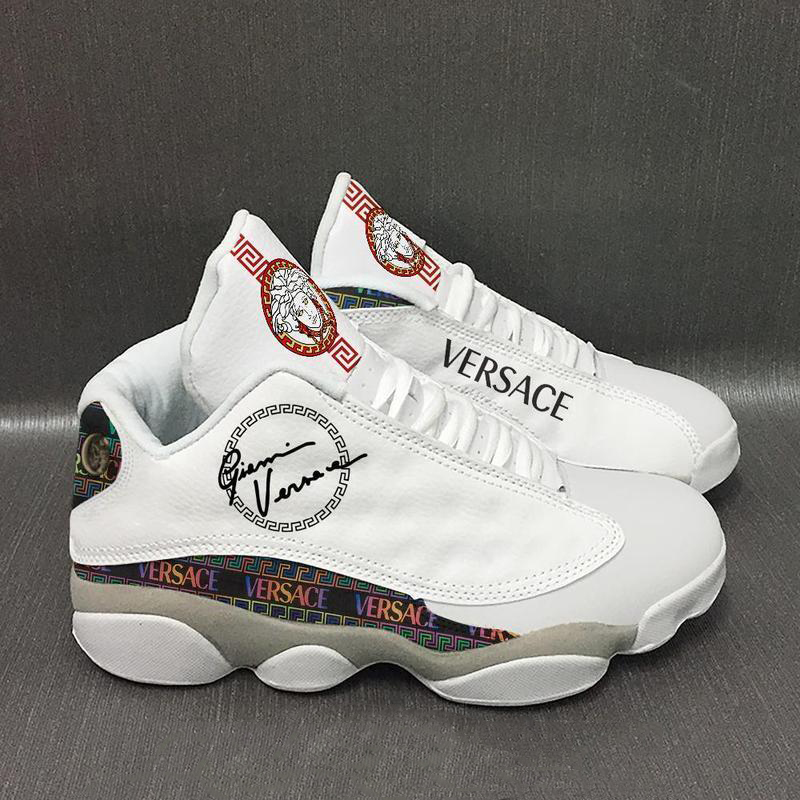 Luxury gianni versace white air jordan 13 sneakers sport shoes gianni versace gifts for men women hot 2023